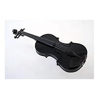 Crescent 4/4 Full Size Violin with Case - Black Color - Complete Set