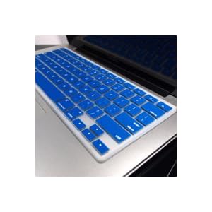 TopCase ROYAL BLUE Keyboard Silicone Cover Skin for Macbook 13\” Unibody / Macbook Pro 13\” 15\” 17\” + Free TopCase® Mouse Pad