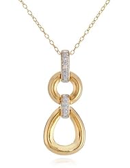 Geometric Shape Pendant Necklace, 18"