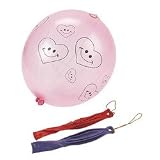 12 VALENTINE'S Day PUNCHING BALLS/Balloons/HEART PARTY FAVORS 16 DOZEN/PUNCH