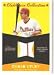 2009 Topps Heritage Clubhouse Collection Relics #CU Chase Utley Jsy - Philadelphia Phillies (Piece of Authentic Jersey)(Baseball Cards)
