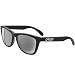 Oakley Frogskins Men's Polarized Lifestyle Fashion Sunglasses/Eyewear - Color: Polished Black/Grey, Size: One Size Fits All