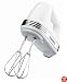 Cuisinart HM-50 Power Advantage 5-Speed Hand Mixer, Stainless and White