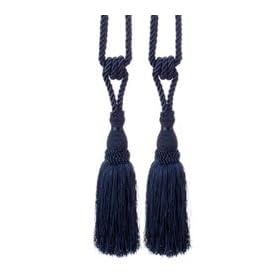 Pair of Navy Blue Jane Tassels