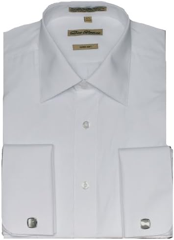 White French Cuff Dress Shirt (cufflinks included) (17.5 - 32/33)