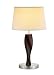 Adesso Helix Table Lamp, Walnut