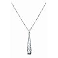 Dew Sterling Silver Animal Print Necklace 98048Ox003