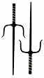 Valor Sai 18" Round Black (2)