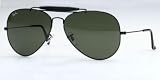 RAY BAN 3029 OUTDOORSMAN II L2114 BLACK AVIATOR SUNGLASSES by 