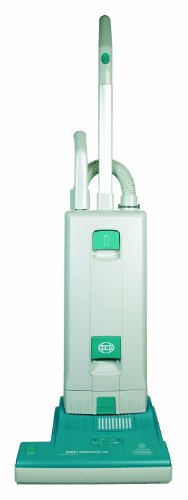 Sebo 9592AT Upright Vacuum Cleaner With 15 Inch Working Width Teal/Lt. Gray Finish