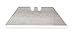 Round Point Safety Blade, 23/32" W, PK100