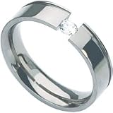 Titanium 0.25 cttw GI Diamond Wedding Band Sz 11