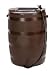 Achla Designs RB-04 Rain Barrel - 1/2 Round Brown