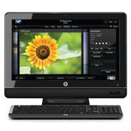HP Omni 100-5050 All-in-One Desktop PC - Black