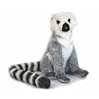 LEMUR SITTING PLUSH TOY BY HANSA 9" H