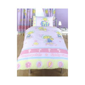 Fifi and the Flowertots Rotary Single Duvet and Pillowcase Bed Set