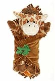 Plush Giraffe Blanket Babies 11"