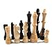 Grand Staunton Chess Pieces with 6" King - Wooden with felted bottoms