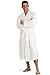 Fishers Finery Men's EcoFabric Resort Terry Robe - Full Length Bathrobe; Rolled Cuffs, Shawl Collar