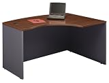 60 Inch Right L Bow Desk - Bush Office Furniture - WC24422