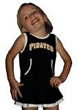 Pittsburgh Pirates MLB Baby girls team color terry dress with hat