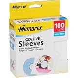 Memorex 3202-1961 CD and DVD Sleeves