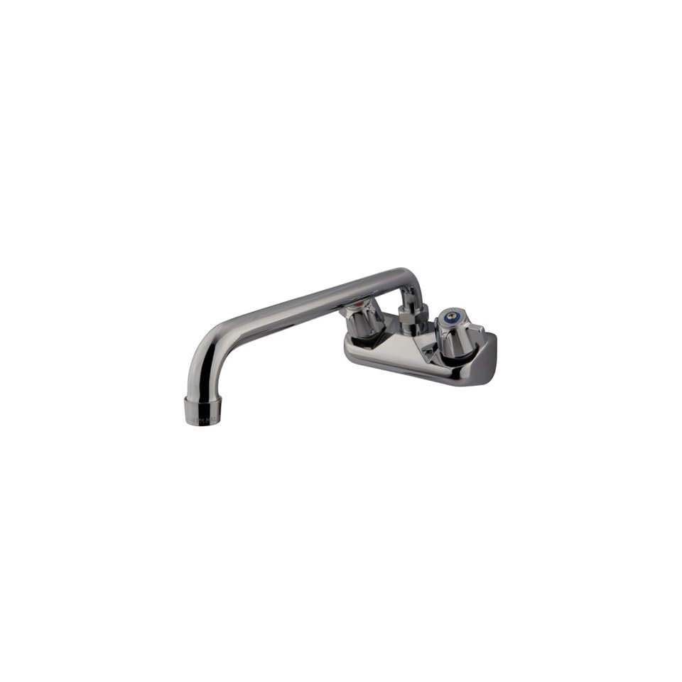 Princeton Brass Pkf441 4 Inch Center Wall Mount Kitchen Faucet On