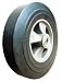 Industrial Grade 1NWZ6 Wheel, Solid Rubber, 10 In, 450 Lb Cap