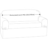 Maytex Stretch Waffle 2-Piece Slipcover Loveseat