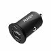 Aukey [Upgrated Version] Aukey 4.8a Dual Port Usb Car Charger for Iphone 6s, 6, 6 Plus, Samsung Galaxy, Google Nexus, Lg, Htc, Motorola and More (Small but Powerful) - Black \ Cc-s5 RS.799.00