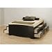 Prepac Sonoma Tall Queen Platform Storage Bed, Black