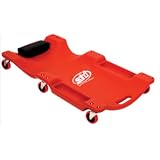 Advanced Tool Design Model ATD-81050 Blow-Molded Red Mechanic's Creeper
