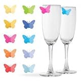 Marque verre Papillon (x10)