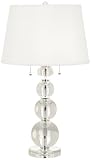 Vienna Full Spectrum Stacked Crystal Spheres Table Lamp