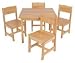 Farmhouse Table and 4 Chairs