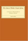 Cover of The Index of Middle English Prose by Valerie Edden 0859915875