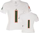 Miami Hurricanes Women's -No. 1- Replica Football Jersey
