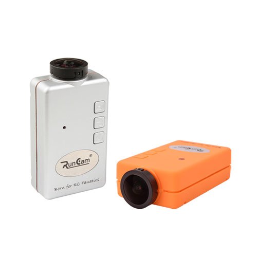 Drone Quadcopter FPV Camera RunCamÂ® Mini Sport Action Dash Camera RUNCAM HD-S 5V Full HD 1080P Wide Angle Long Recording Time Silver/Orange Case