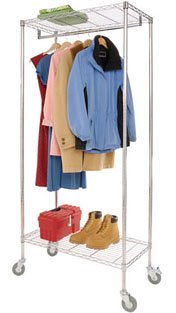 36 In Wide Metro Garment Rack