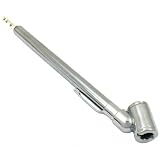 Dual Head Tire Air Pressure Gauge Auto Tool 10-120PSI