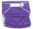 Baby Love: Dark Purple All-In-One Cloth Diaper