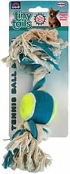 Vo-Toys Rope n Ball 8in Tug for Tiny Tails