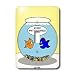 Rich Diesslins Out to Lunch Cartoons - OTL - Fishbowl Fish fish suggesting marbles as a fun game to play again and again - Light Switch Covers - single toggle switch
