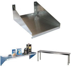 24"D X 18"W Wall Mounted Microwave Shelf