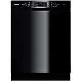 Bosch : SGE63E06UC 24in Evolution Series Full Console Dishwasher - Black by Bosch