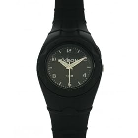 Oxbow - 4513401 - Montre Femme / Junior - Quartz Analogique - Bracelet en Plastique Noir