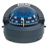 Ritchie Explorer Surface Mount Compass, Gray