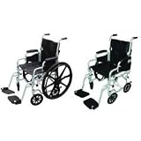 Pollywog Wheelchair/Transport Chair - 18 W x 16 D