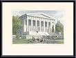 Art Poster Metal Framed Print - United States Bank - Artist: William Henry Bartlett- Poster Size: 13 X 19