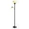 Mother Daughter Torchiere Lamp - Antiqued Bronze